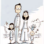 Illustration "Faut pas bouger" Illustration "Faut pas bouger"