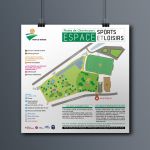 Plan général de l'espace sports et loisirs de la plane de Chevincourt